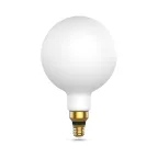 Лампа светодиодная Filament G200 14W 1170lm 4100К Е27 milky диммируемая LED 1/4 | 153202214-D | Gauss