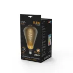 Лампа светодиодная LED Filament ST164 E27 8.5W Gray 165lm 1800K 1/6 | 157802005 | Gauss