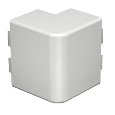 Крышка внешнего угла кабельного канала WDK 60x110 мм (ПВХ, белый)