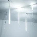 Светодиодная гирлянда ARD-ICEFALL-CLASSIC-D12-500-5PCS-CLEAR-72LED-LIVE WHITE (230V, 6W) | 026049 | Arlight