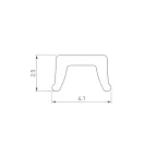 Экран SL-COMFORT-2542-2000 OPAL (arlight, Пластик) | 031733 | Arlight