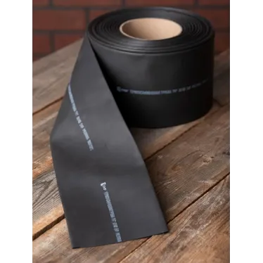 Термоусаживаемая трубка ТУТ нг 80/40 черная рулон PROxima