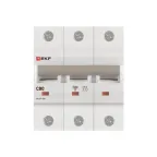 Выключатель автоматический трехполюсный 80А С ВА 47-125 15кА