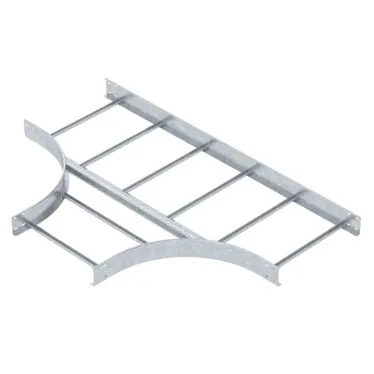 Т-образная секция лестничного лотка 110х600 мм R-500 мм