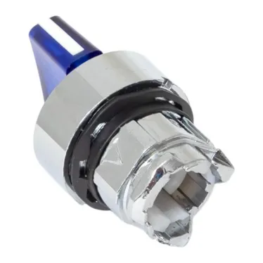 Механизм переключателя исполнительный ХB4 синий на 2 положения с фиксацией без подсветки с короткой ручкой PROxima