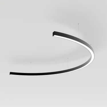 Светильник SP-LINE-HANG-ARC-C3535-D1500-61W Day4000 (BLACK, 230V) (Arlight, Металл) | 034035(1) | Arlight