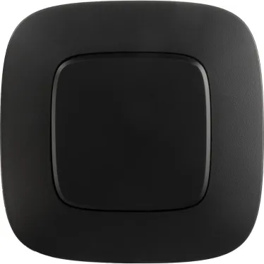 Valena ALLURE Выключатель 10АХ 250В с лицевой панелью Безвинтовые зажимы Антрацит