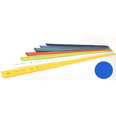 Трубка термоусаживаемая ТТУ 35/17.5 синяя (1м)