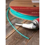 Трубка термоусаживаемая ТУТ нг 4/2 зелёная рулон PROxima