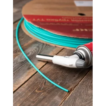 Трубка термоусаживаемая ТУТ нг 4/2 зелёная рулон PROxima