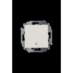 15 Кнопка клавишная с пиктограммой 16А 250В винтовой зажим слоновая кость