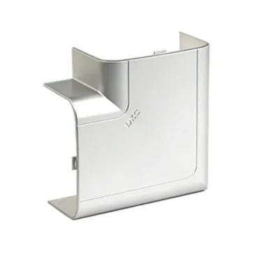 Угол плоский 140х50 мм серый металлик