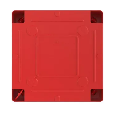 Коробка распределительная 100х100х50 IP56 гладкие стенки красная