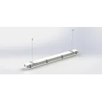 Тросовый подвес для LPO/LSP (комплект, 1 м) | TPLPO-1m | Diora