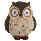 Садовый светильник Сова коричневая на солнечной батарее, полистоун, 13 см ERAFYS01-12