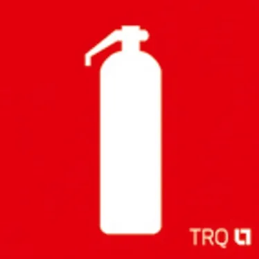 Пиктограмма (Наклейка) ППБ 0003 Огнетушитель (135*260) для SIRAH IP65 | 2502002580 | Световые Технологии