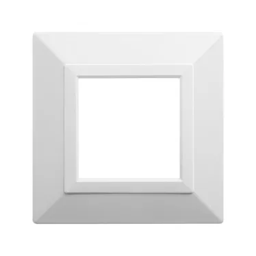 Рамка из металла, ''Avanti'', белая, 2 модуля