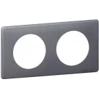 Рамка, двухпостовая, фиолетовая перкаль