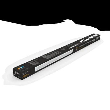 Светильник линейный светодиодный ДБО 5 Вт 400 лм 3000К AC 220В IP20 312х22х36мм крепления провода и коннекторы входят в комплект TL Black Gauss