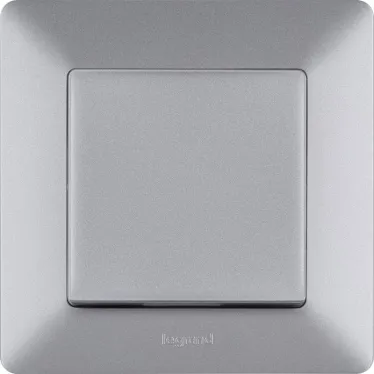 Valena LIFE Рамка 1 пост алюминий универсальная