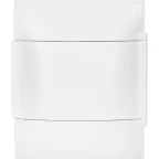 Practibox S Пластиковый щиток Встраиваемый (ЩРв-П) 1X4 Белая дверь