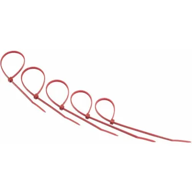 Хомут-стяжкa нeйлонoвая 200x3,6 мм, красная, упаковка 25 шт. | 07-0206-25 | REXANT