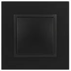 Переключатель, 10АХ-250В, Эра Elegance, антрацит,14-1103-05