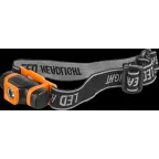 Фонарь светодиодный NPT-H11-1AAA 3Вт CREE LED 100лм 100м налобный пластик