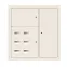 Щит этажный 6 кв. RAL9001 (1000х950х150) EKF Basic