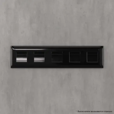 Avanti Рамка ARTLEBEDEV ''Черный квадрат'' 10 модульная