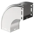 Поворот плавн. 90град тип В20 ESCA 100х100мм