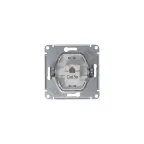 GLOSSA Розетка компьютерная RJ45 категория 5E механизм платина