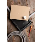 Коробка напольная под лючок C-Line 12