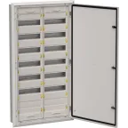 TITAN 5 Корпус металлический ЩРв-168 (2х84) 1130х625х130мм IP31 серый (одна дверь)