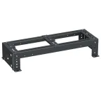 Кронштейн для монтажа лотка на шкаф LINEA S 600мм черный