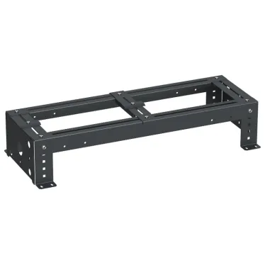 Кронштейн для монтажа лотка на шкаф LINEA S 600мм черный