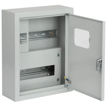 Корпус металлический навесной SIMPLE ЩУРН-1/9 (360x280x110) IP31 УХЛЗ серый