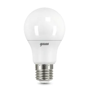 Лампа светодиодная LED 10Вт E27 220В 2700К/4100К СТС A60 | 102502110-T | Gauss