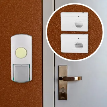 Звонок C27-2 беспроводной, два динамика (нов.упак) (10/60/360)