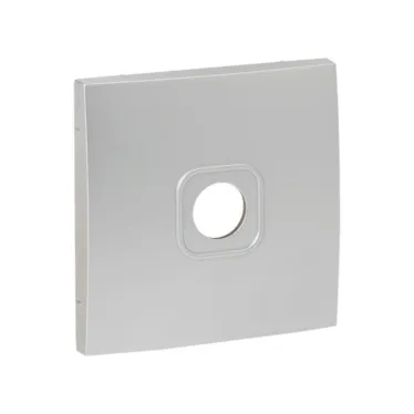 Валенсия лицевая панель розетки TV 1-местная 75Ом 5-862МГц сталь