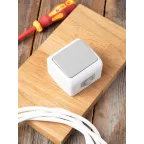 Выключатель Мурманск 1-клавишный 10А IP54 серый