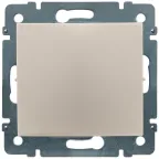 VALENA Переключатель одноклавишный промежуточный в рамку слоновая кость