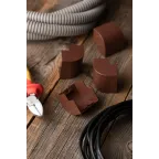 Угол внешний (40х25) (4 шт) Plast под темное дерево