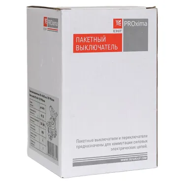Выключатель пакетный ПВ 4-40 М3 исполнение 1 PROxima