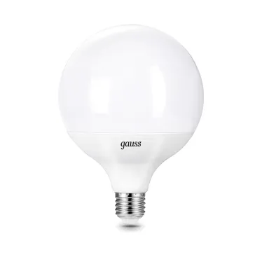 Лампа светодиодная G125 22W 1840lm 6500K E27 LED 1/10 | 105102322 | Gauss