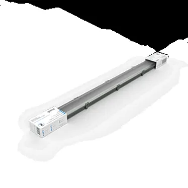 Светильник под светодиодную лампу ДСП 2хG13 AC 220В IP65 1576х60х55мм Пластик сквозная проводка для лампы 1500мм LITE Gauss