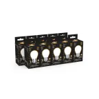 Лампа светодиодная Filament Шар 9W 590lm 3000К Е27 milky LED 1/10/50 | 105202109 | Gauss