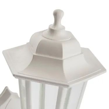 НБУ 06-60-001 , Леда1 настенный шестигранный белый (8/96)