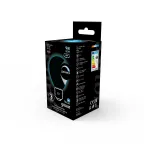 Лампа светодиодная Filament Шар 9W 610lm 4100К Е27 milky диммируемая LED 1/10/50 | 105202209-D | Gauss