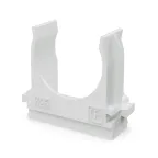 Крепёж-клипса для труб Полистирол белая д25